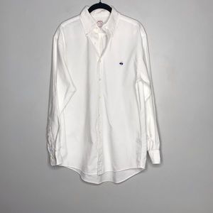 Brooks Brothers Shirt 1818 Oxford Button Down Logo